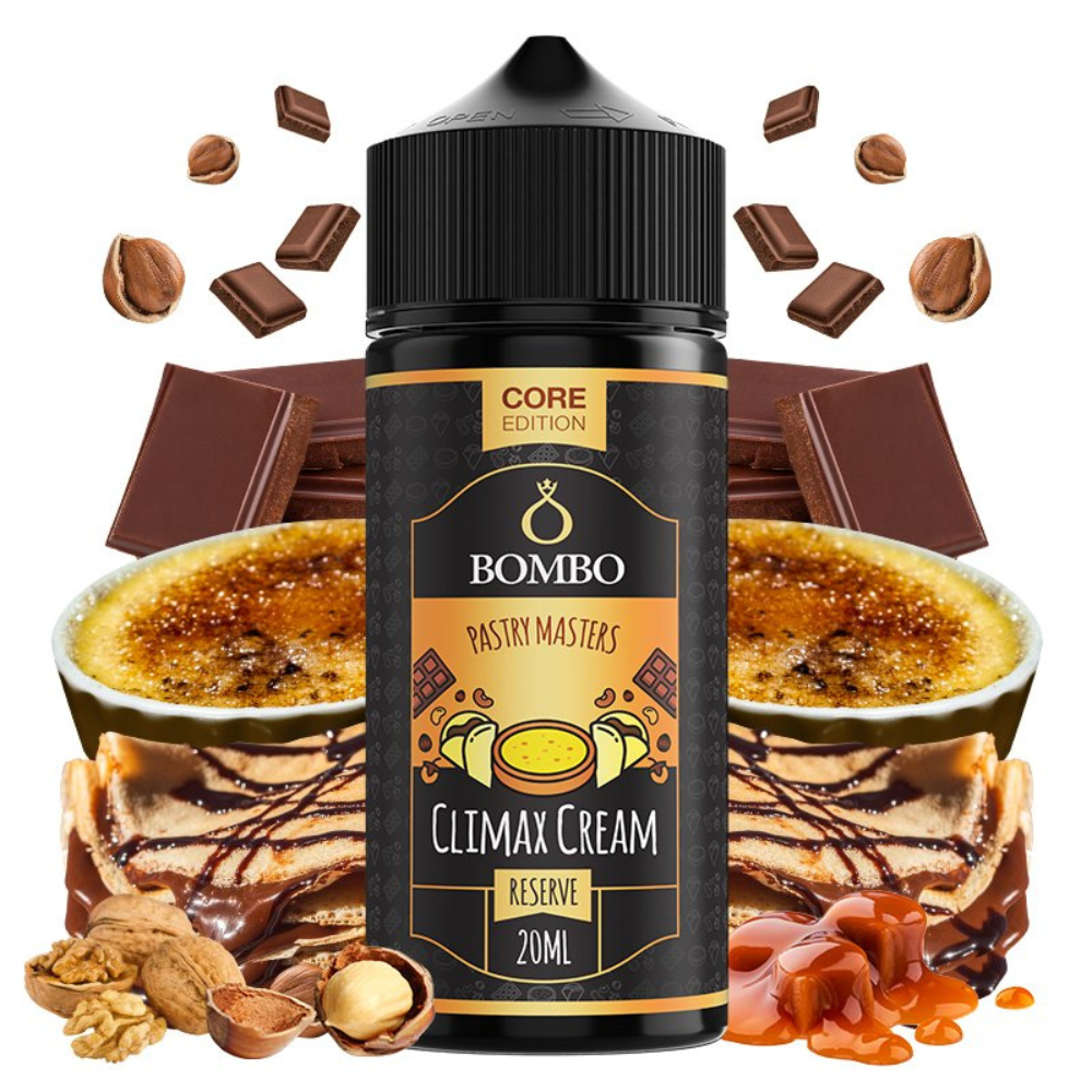 AROMA BOMBO PASTRY MASTERS CLIMAX CREAM RESERVE 20ML/120 CORE EDITION (LONGFILL)