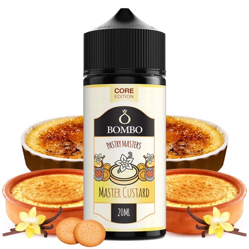 AROMA BOMBO PASTRY MASTERS CUSTARD 20ML/120 CORE EDITION (LONGFILL)