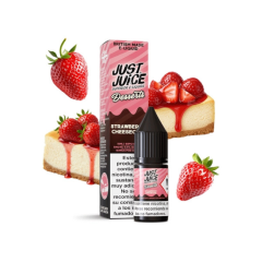 JUST JUICE DESSERTS SALTS STRAWBERRY CHEESECAKE