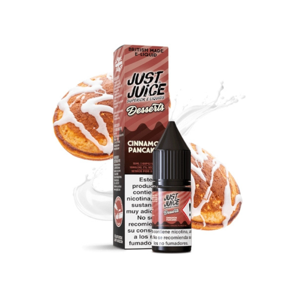 JUST JUICE DESSERTS SALTS CINNAMON PANCAKES