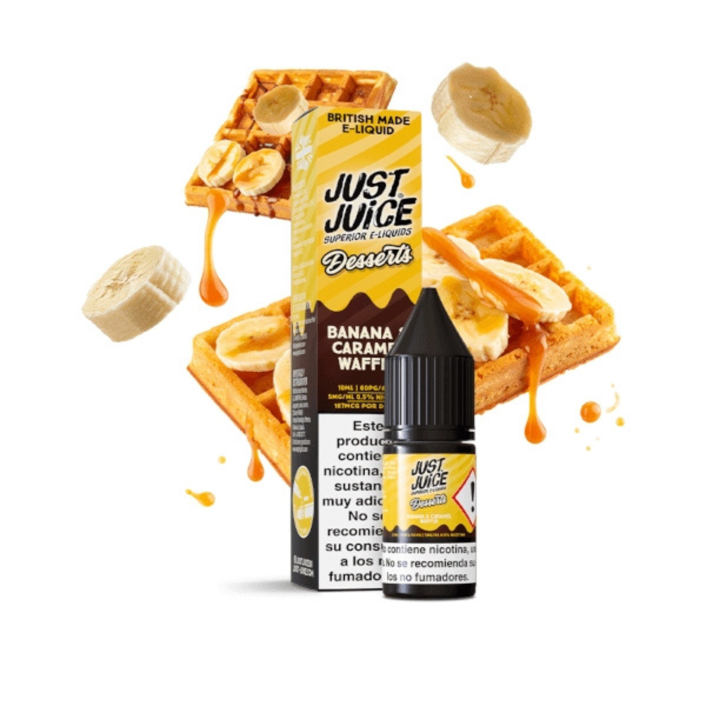JUST JUICE DESSERTS SALTS BANANA CARAMEL WAFFLE