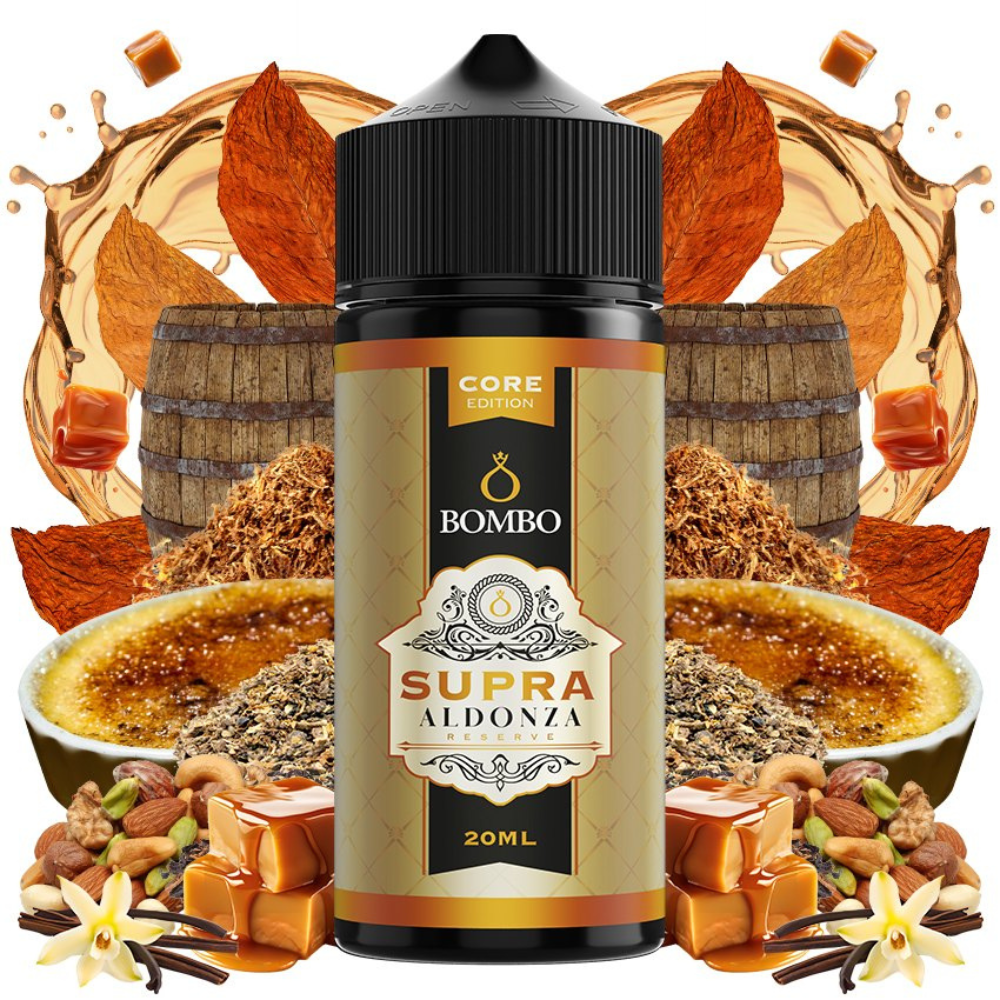 AROMA SUPRA ALDONZA RESERVE PLATINUM TOBACCOS BY BOMBO 20ML/120 CORE EDITION (LONGFILL)