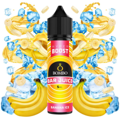AROMA BOMBO BAR JUICE HYPER BOOST BANANA ICE 5ML/60 (LONGFILL)