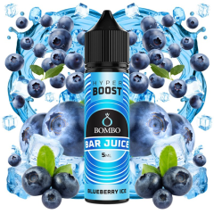 AROMA BOMBO BAR JUICE HYPER BOOST BLUEBERRY ICE 5ML/60 (LONGFILL)