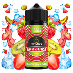 AROMA BOMBO BAR JUICE HYPER BOOST STRAWBERRY KIWI ICE 10ML/120 (LONGFILL)