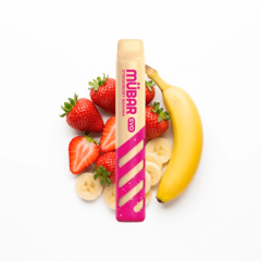 MÜBAR EVO 800 STRAWBERRY BANANA 20MG