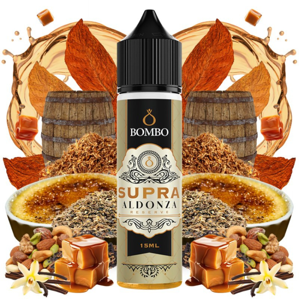 AROMA KINGS CREST & BOMBO SUPRA ALDONZA 15ML/60 (LONGFILL)