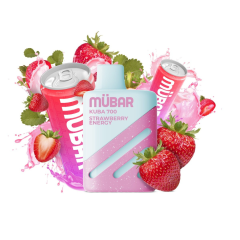 MÜBAR KUBA 700 STRABERRY ENERGY 20MG