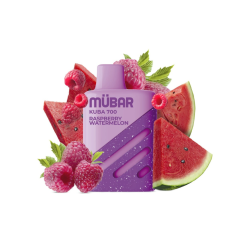 MÜBAR KUBA 700 WATERMELON RASPBERRY SIN NICOTINA