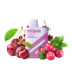 MÜBAR KUBA 700 CHERRY CRANBERRY SIN NICOTINA