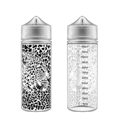 BOTE GRADUADO DIBUJO LEOPARDO 120ML