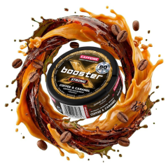 BOLSA DE CAFEINA X BOOSTER COFFEE & CARAMEL 80MG