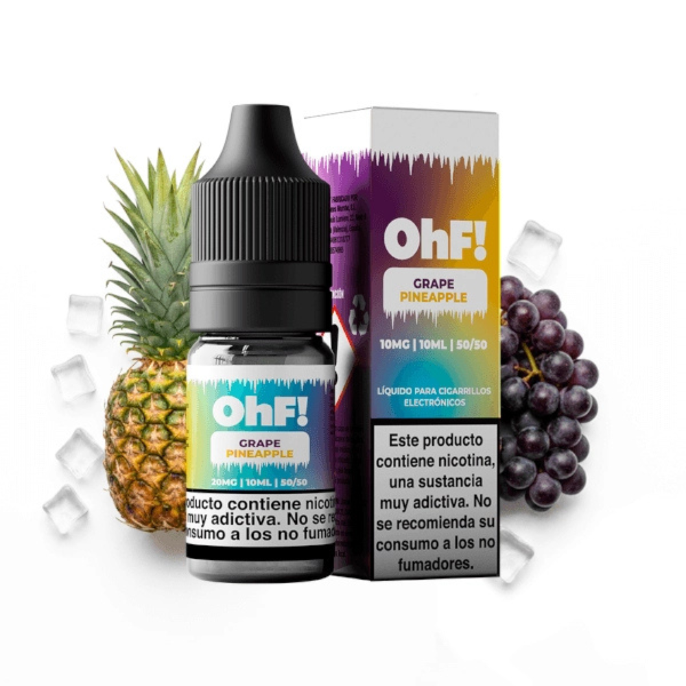 SALTS OHF! FRUITS ICE GRAPE PINEAPPLE 10ML