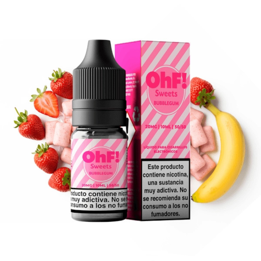 SALES OHF! SALTS SWEETS BUBBLEGUM 10ML