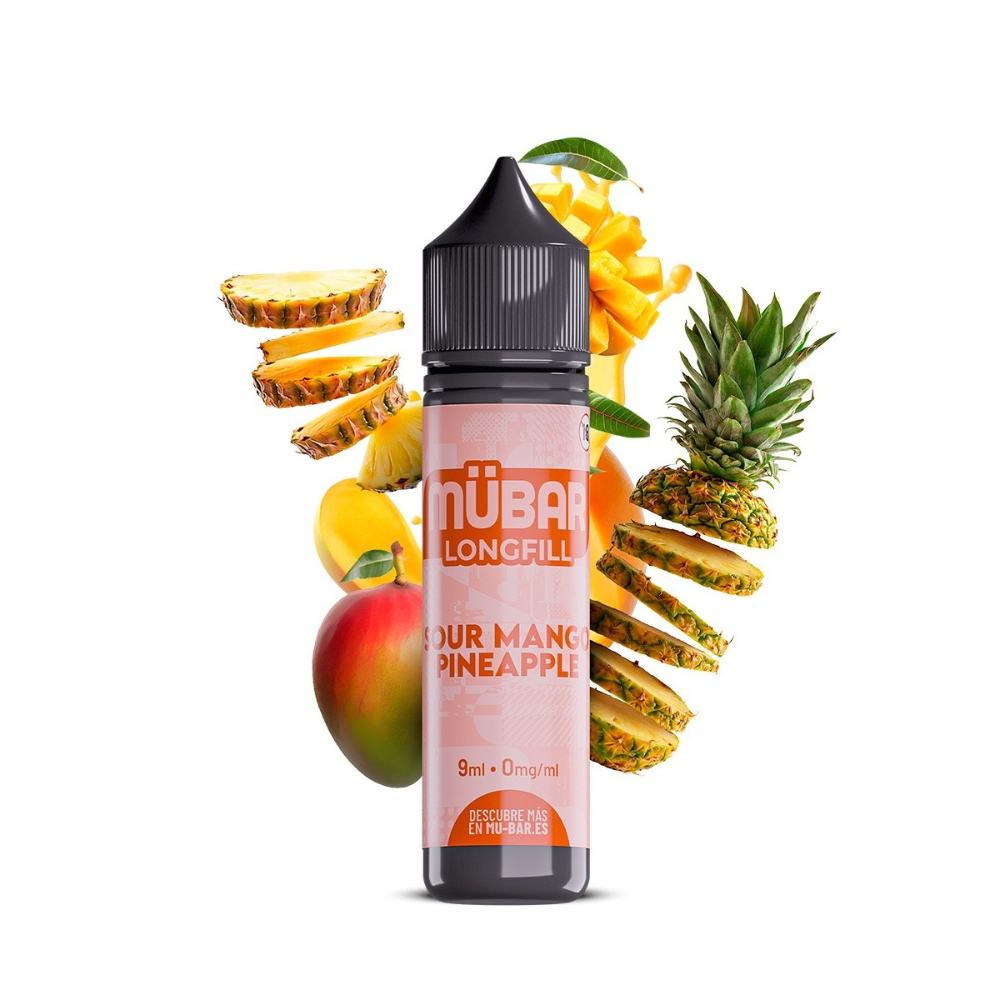 AROMA MÜBAR SOUR MANGO PINEAPPLE 9ML/60 (LONGFILL)