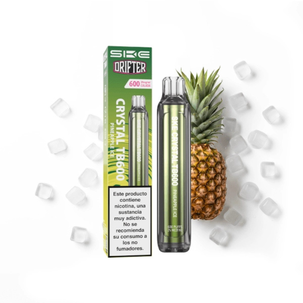 POD SKE DRIFTER CRYSTAL TB600 PINEAPPLE ICE 20MG