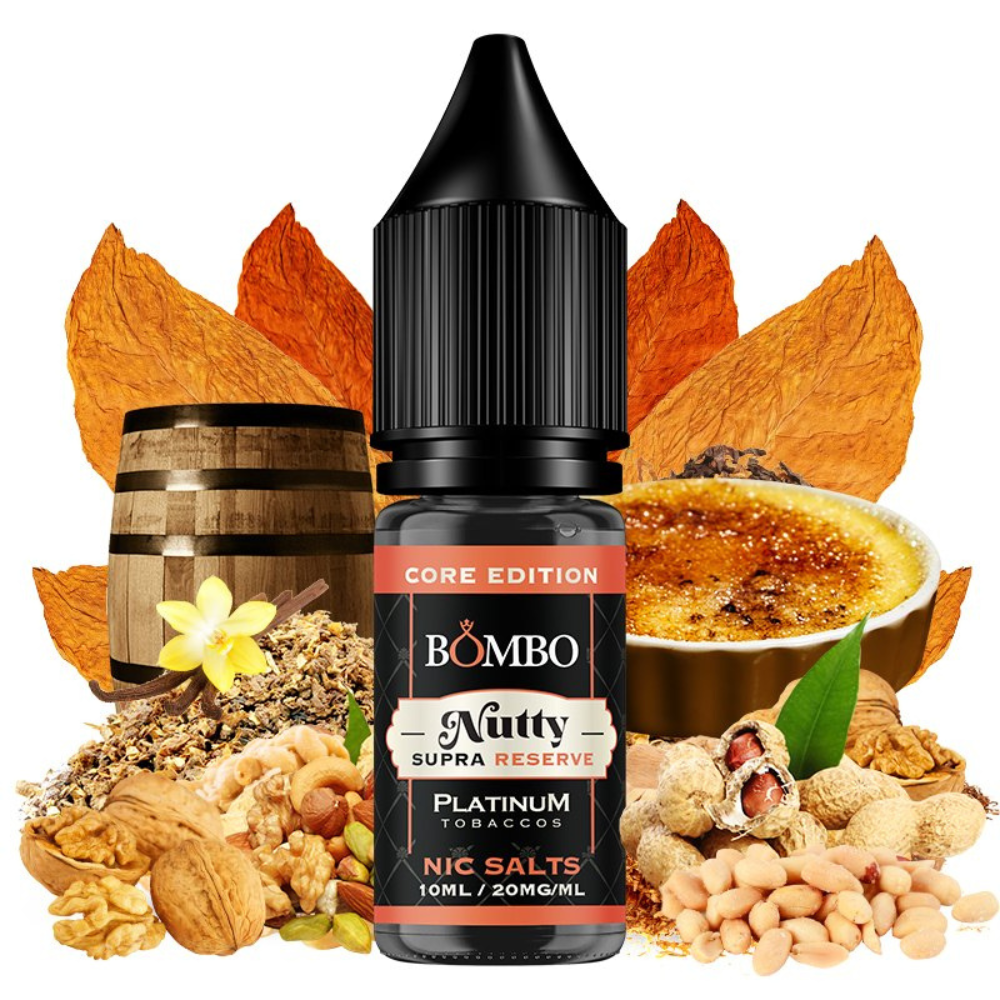SALES BOMBO PLATINUM TOBACCOS NUTTY SUPRA RESERVE CORE EDITION