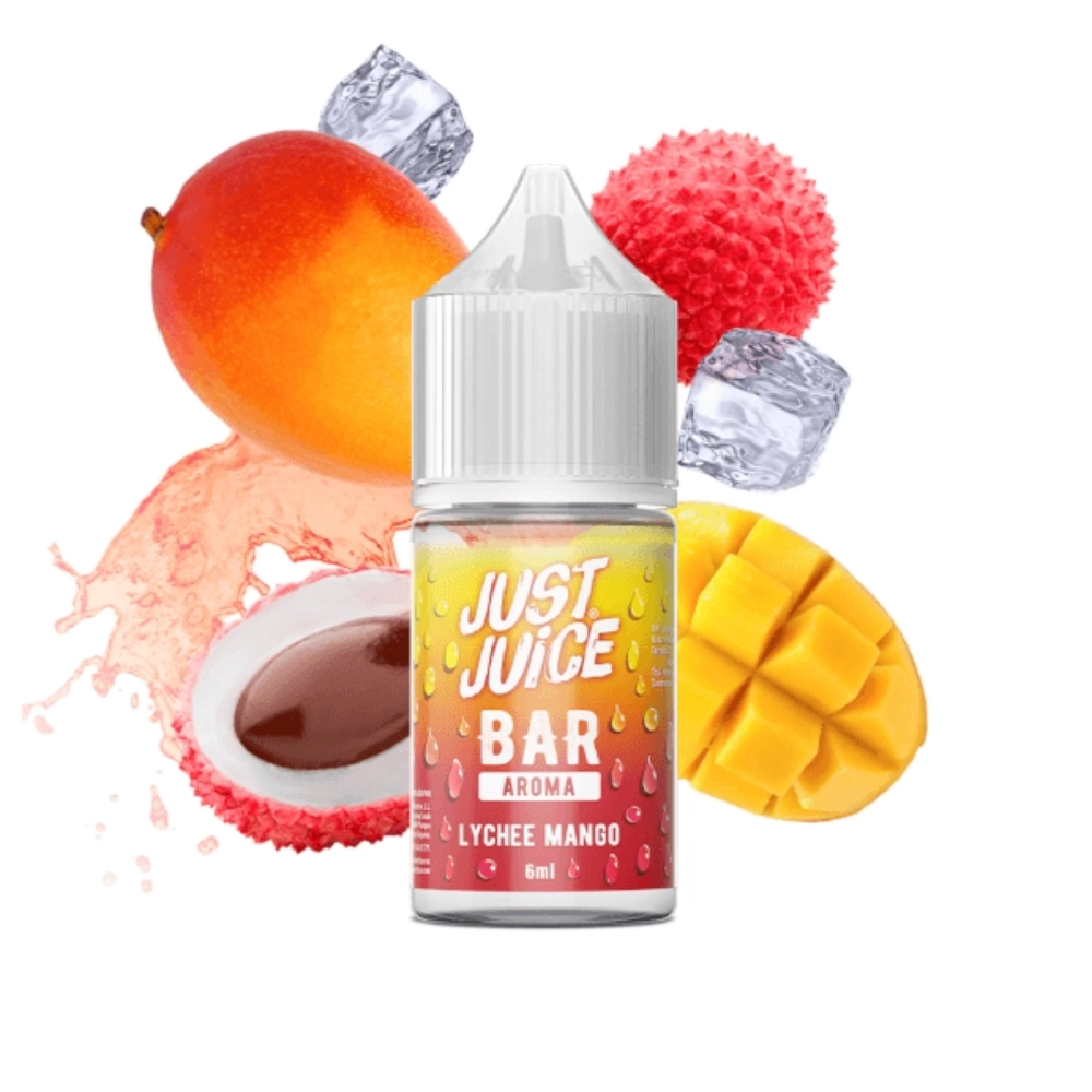 AROMA JUST JUICE BAR LYCHEE MANGO 6ML/30 (MINILONGFILL)