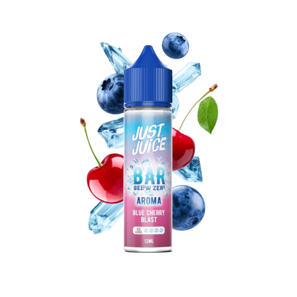 AROMA JUST JUICE BELOW ZERO BLUE CHERRY BLAST 12ML/60 (LONGFILL)