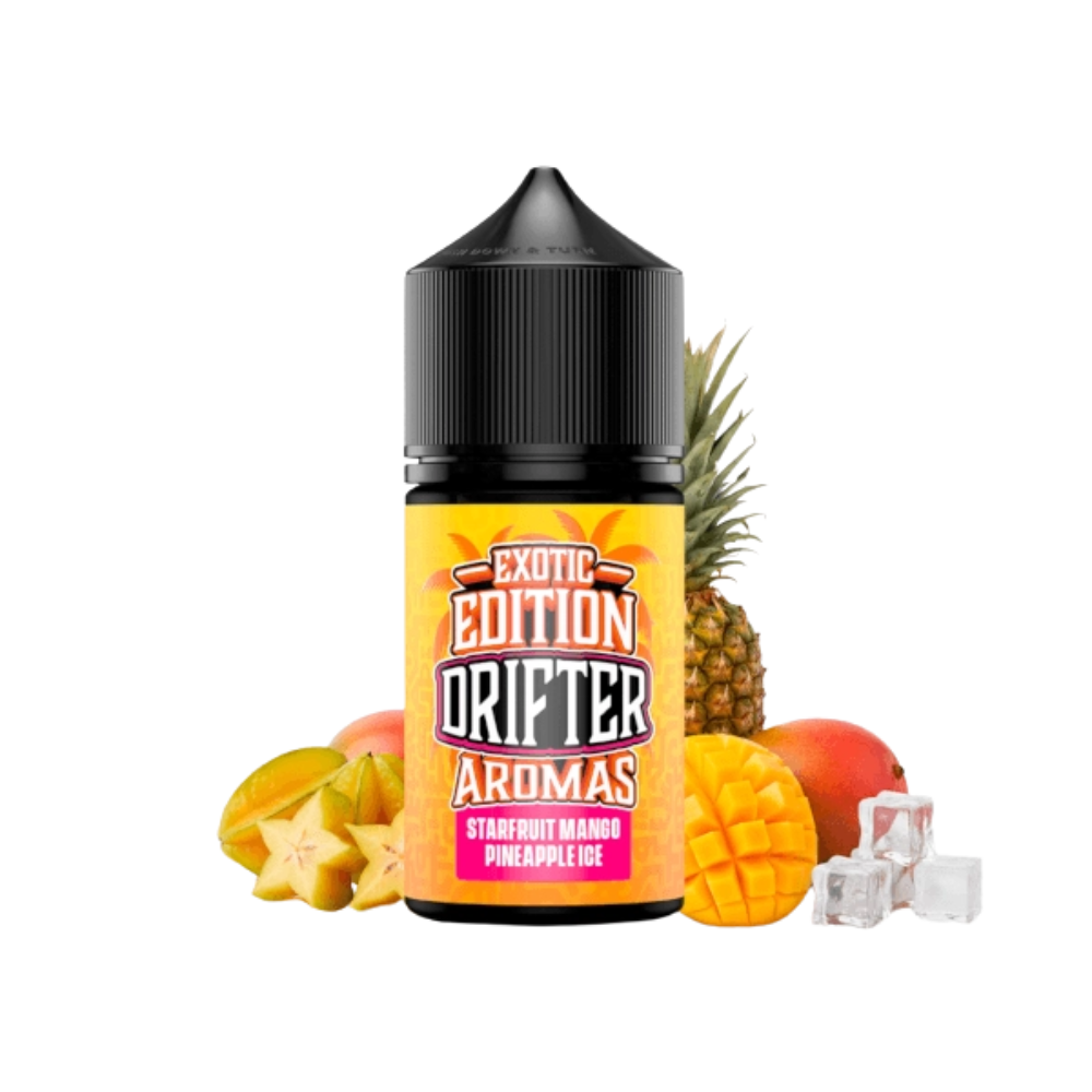AROMA DRIFTER EXOTIC EDITION STARFRUIT MANGO PINEAPPLE ICE 6ML/30 (MINILONGFILL)