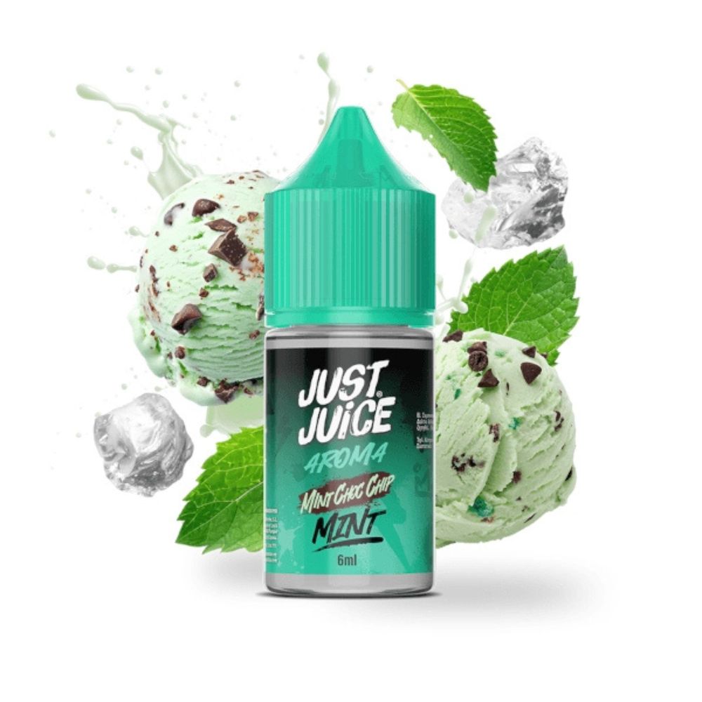 AROMA JUST JUICE MINT RANGE MINT CHOCO CHIP 6ML/30 (MINILONGFILL)