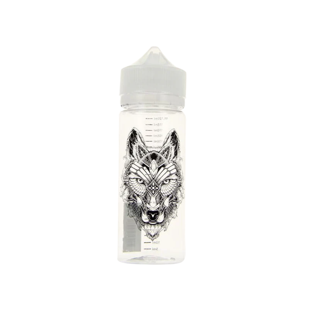 BOTE GRADUADO DIBUJO LOBO 120ML