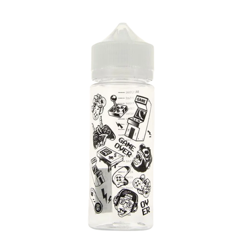 BOTE GRADUADO DIBUJO GAME OVER 120ML