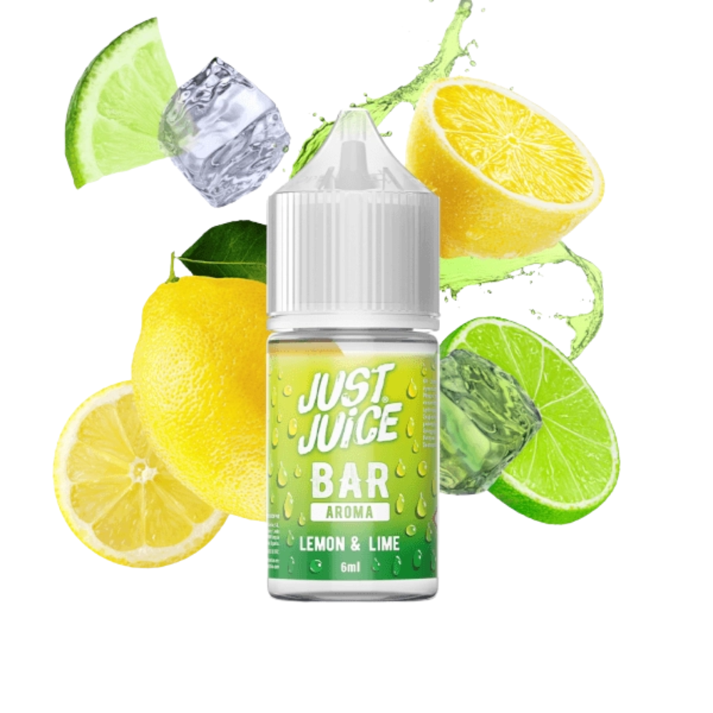 AROMA JUST JUICE BAR LEMON LIME 6ML/30 (MINILONGFILL)