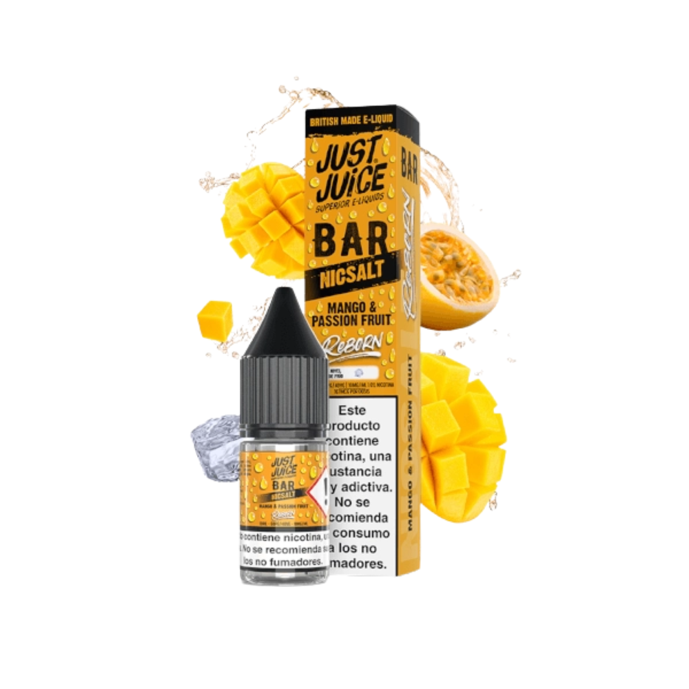 SALES JUST JUICE REBORN BAR MANGO & PASSION FRUIT