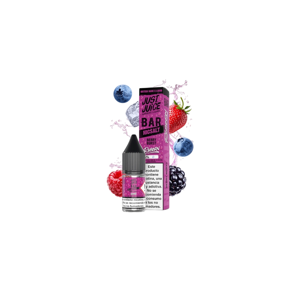 SALES JUST JUICE REBORN BAR BERRY BURST