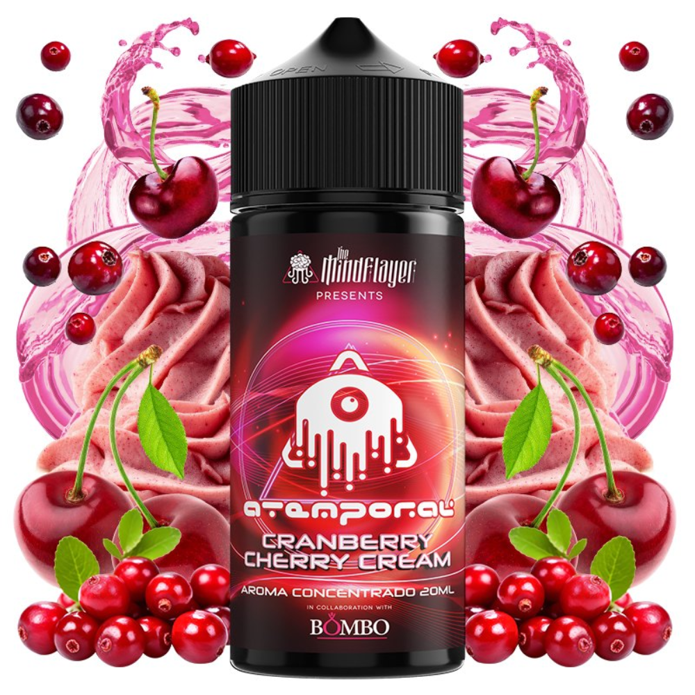 AROMA THE MIND FLAYER ATEMPORAL CRANBERRY CHERRY CREAM 20ML (LONGFILL)