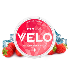 VELO NICOTINE POUCHES STRAWBERRY ICE