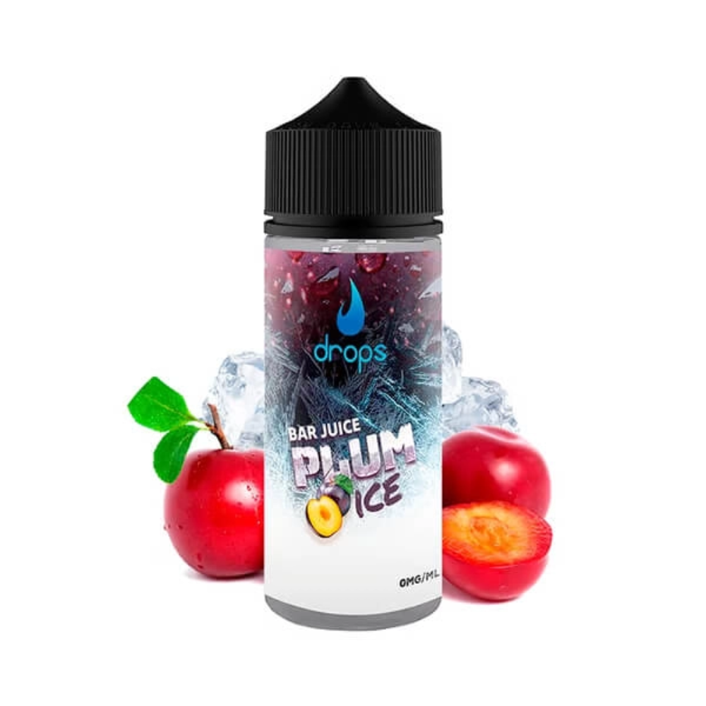 AROMA DROPS BAR JUICE PLUM ICE CONCENTRADO 60ML/120 (LONGFILL)