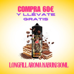 REGALO AROMA KABUKI OIL4VAP TIRAMISU 30ML (LONGFILL)