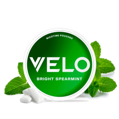 VELO NICOTINE POUCHES BRIGHT SPEARMINT