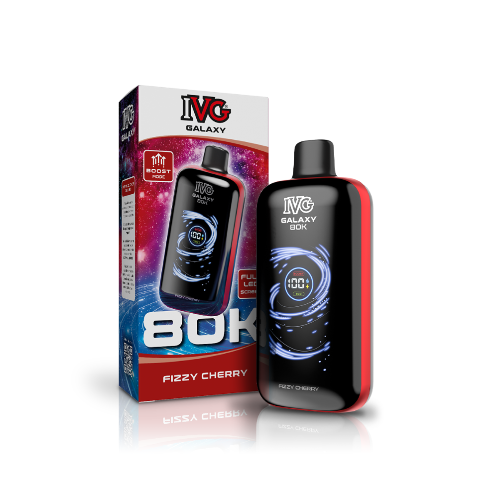 IVG GALAXY FIZZY CHERRY 80.000 CALADAS