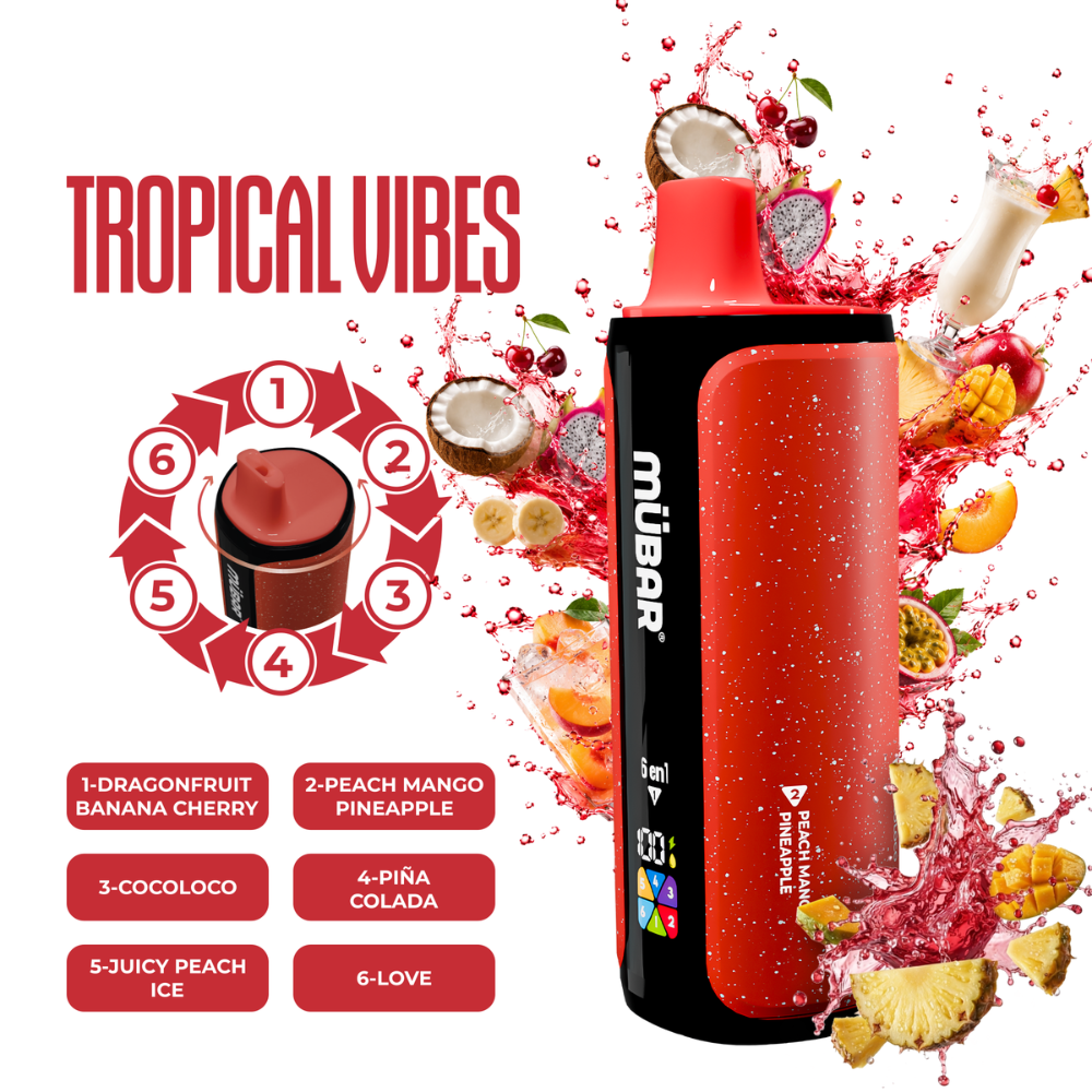 MüBAR 6en1 TROPICAL VIBES 240.000 CALADAS