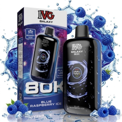 IVG GALAXY BLUE RASPBERRY 80.000 CALADAS