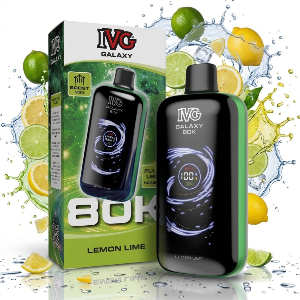 IVG GALAXY LEMON LIME 80.000 CALADAS