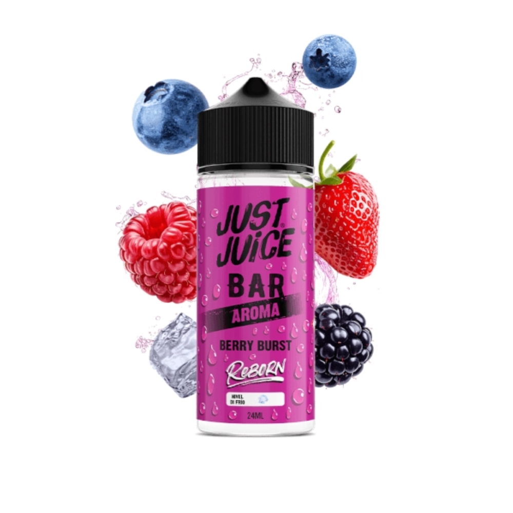 AROMA JUST JUICE REBORN BAR BERRY BURST 24ML/120ML (LONGFILL)