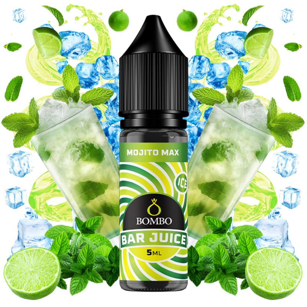 AROMA BAR JUICE BY BOMBO MOJITO MAX ICE 5ML/15 (MINILONGFILL)
