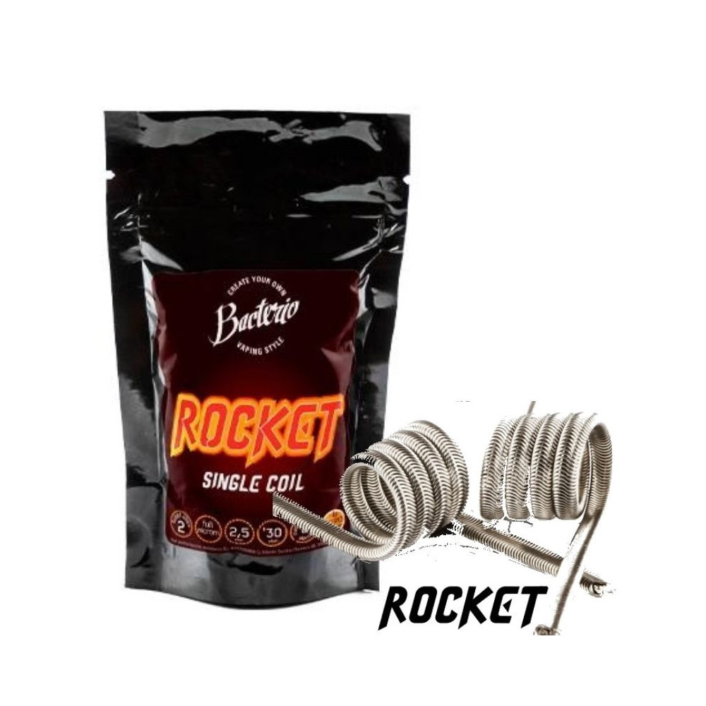 BACTERIO Coils ROCKET Single coils  0.30 (pack 2)