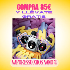 REGALO VAPORESSO XROS NANO...