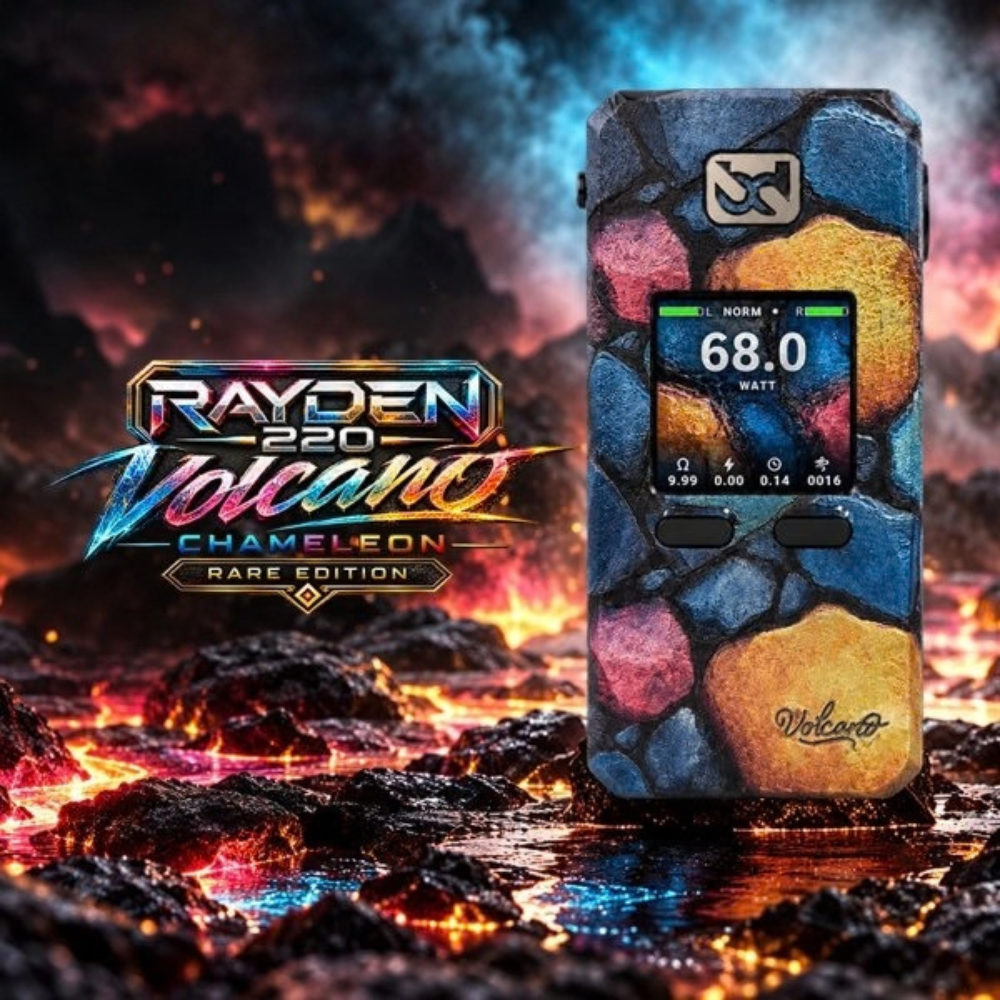 PREVENTA BD VAPE RAYDEN 220 VOLCANO MOD EDICION LIMITADA