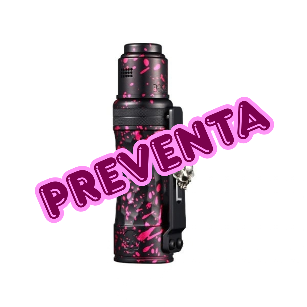 PREVENTA THUNDER CLOUD X VAPING BONZA KIT MECA BONZA PRO ALUMIMUM PINK