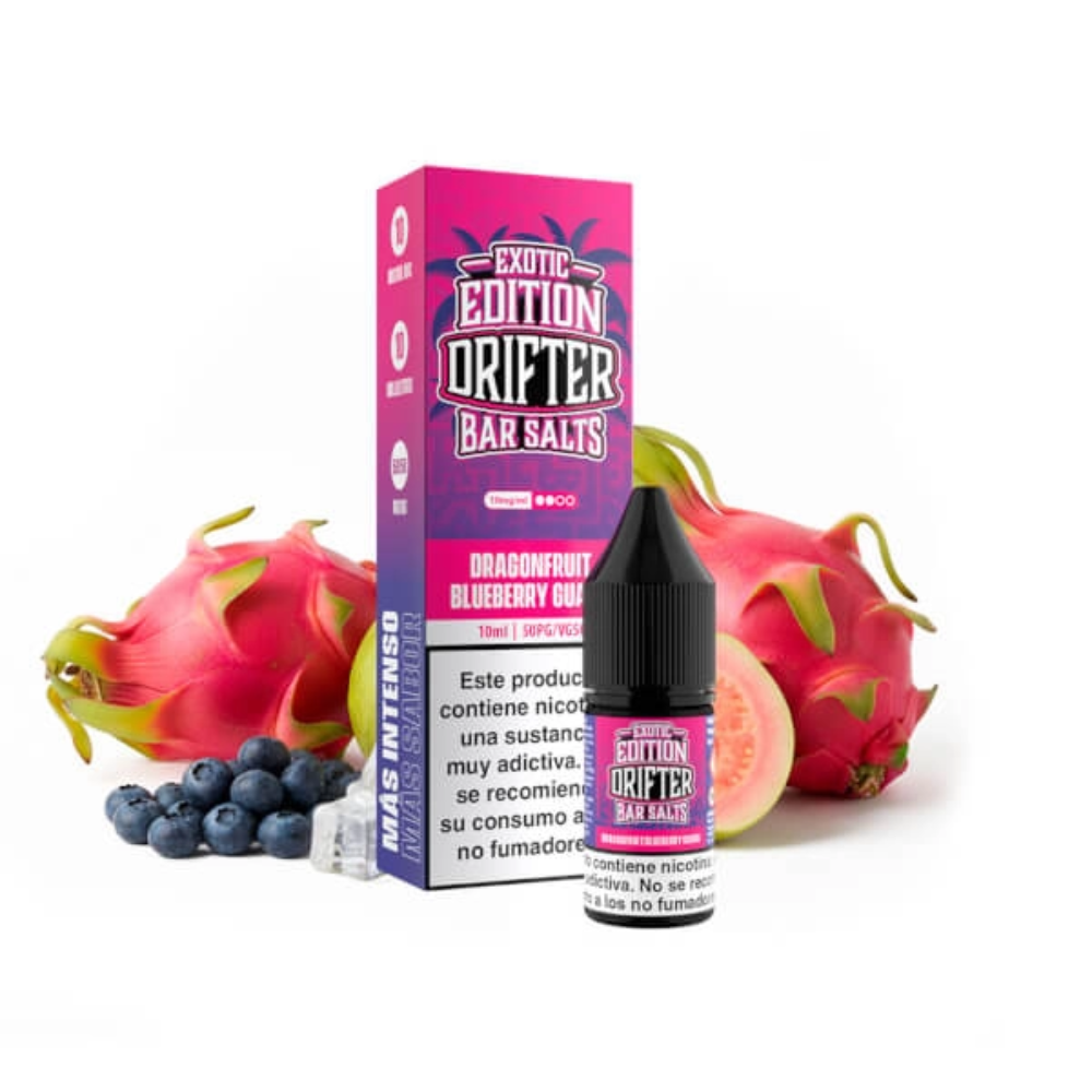 DRIFTER SALT EXOTIC EDITION DRAGONFRUIT BLUEBERRY GUAVA