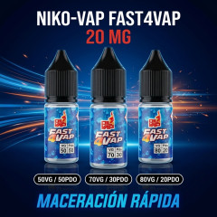 NIKO-VAP FAST4VAP (MACERACIÓN RÁPIDA) 20MG