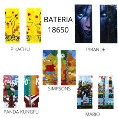 Wraps Termoretráctil TAMAÑO 18650 Nuevos Modelos Unidad