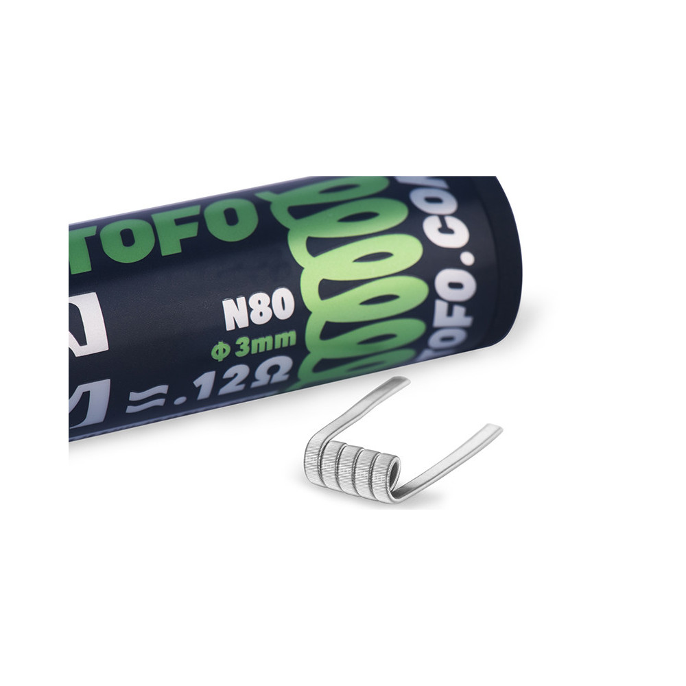 COIL WOTOFO DUAL CORE FUSED CLAPTON 28X2 + 38 de 0.62