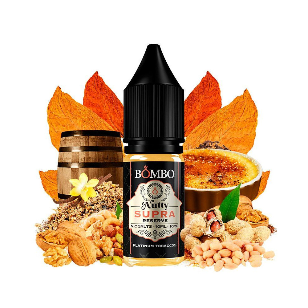 SALES BOMBO PLATINUM TOBACCOS - NUTTY SUPRA RESERVE